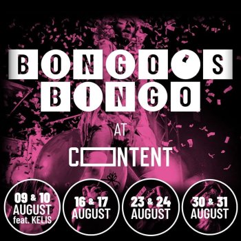 KELIS RETURNS TO BONGO’S BINGO FOR THE OPENING OF NEW LIVERPOOL VENUE, CONTENT
