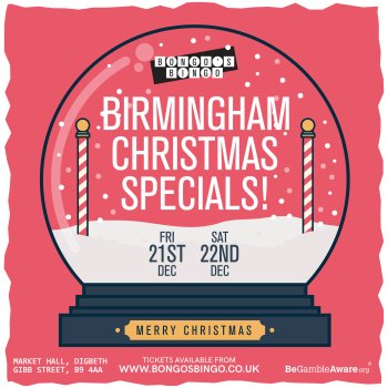 TWO BIRMINGHAM XMAS DATES NOW ON SALE!