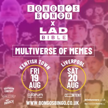Bongo's Bingo x LADbible