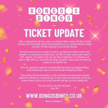 Ticket Update // July 2021