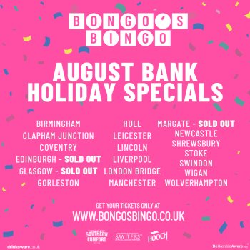 August Dates Announced!